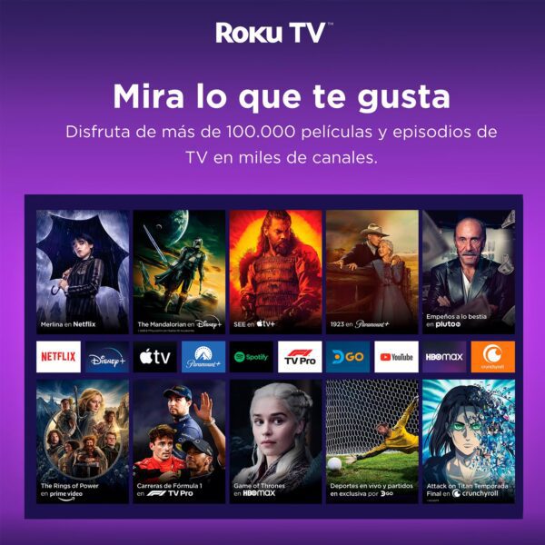 Caixun Led Smart TV 43” FHD Roku TV - Imagen 2