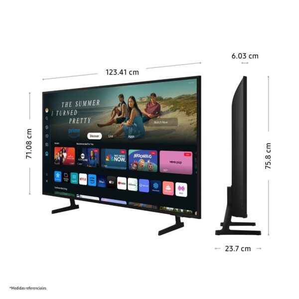 Televisor 55 Crystal Uhd Du7000 4k Tizen Os Smart Tv (2024)