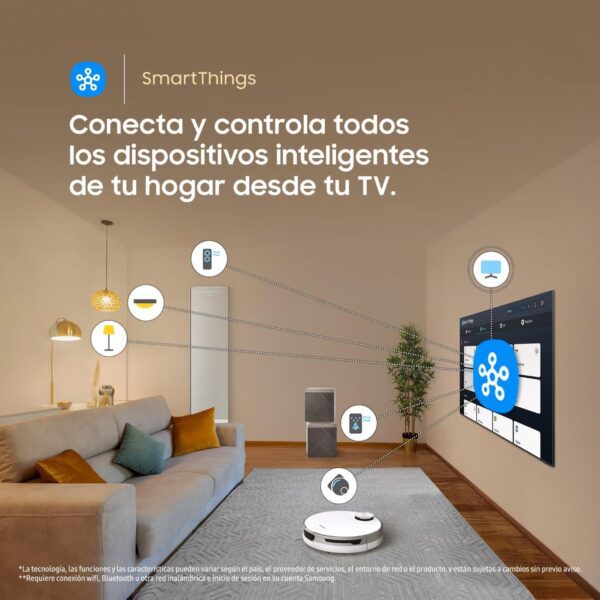 SAMSUNG Televisor 55 Crystal Uhd Du7000 4k Tizen Os Smart Tv (2024) - Imagen 4