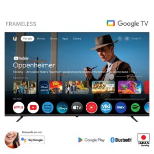 Televisor Jvc 70 Isdbt 4k Uhd Google Tv Os1