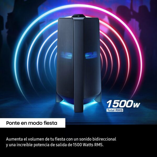 Samsung Torre de Sonido  Bluetooth 1500W MX-T70/PE - Imagen 5